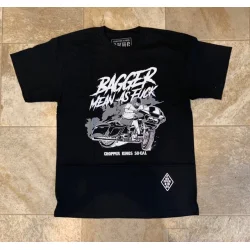 Chopper Kings Bagger Mean As Fuck T-Shirt