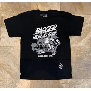 Chopper Kings Bagger Mean As Fuck T-Shirt