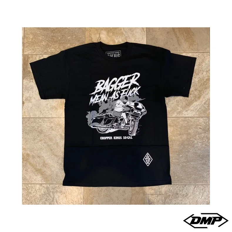 Chopper Kings Bagger Mean As Fuck T-Shirt