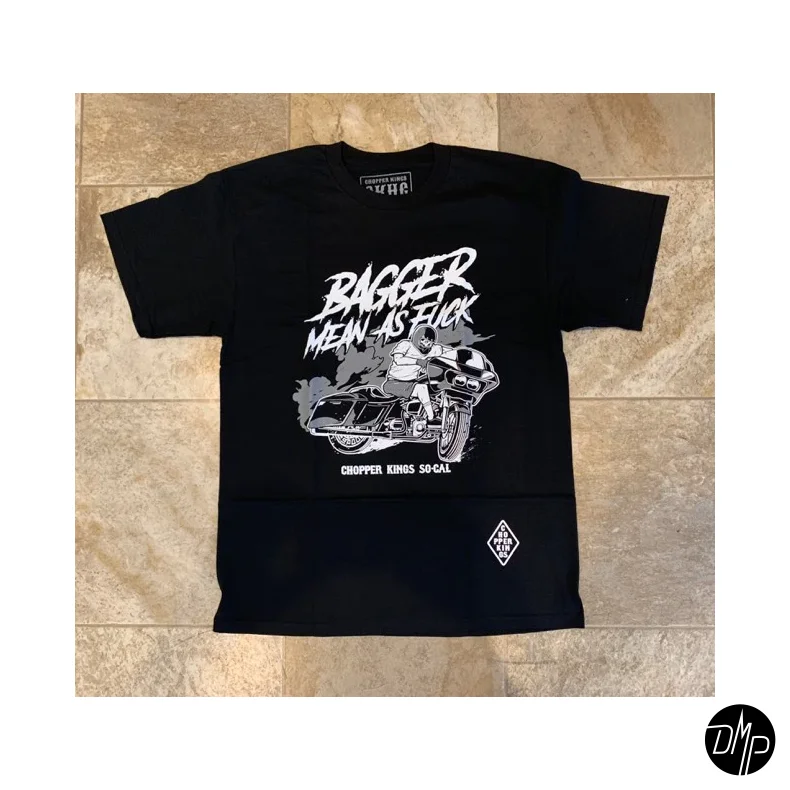 Chopper Kings Bagger Mean As Fuck T-Shirt