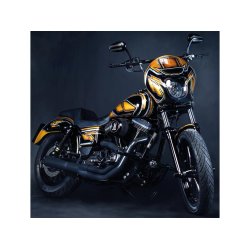 Heinz Bikes Club-Style Crash Bar Dyna 91-17