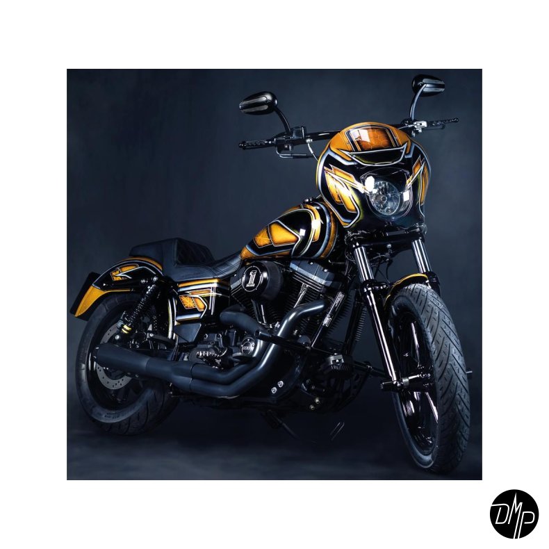 Heinz Bikes Club-Style Crash Bar Dyna 91-17