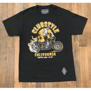Chopper Kings CLUBSTYLE CALIFORNIA skull t-shirt