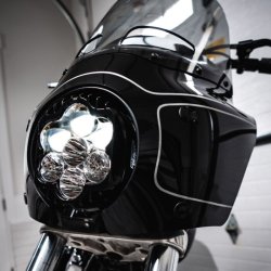 Shark Demon LED Headlight Kit for Memphis Shades Road Warrior Fairing
