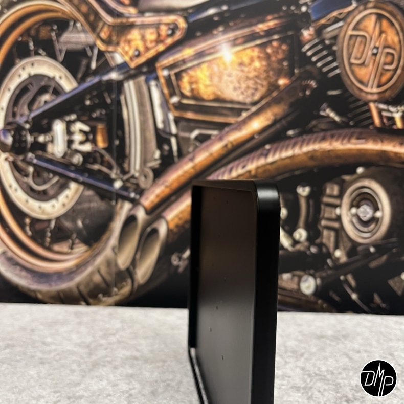 DMP Motorcykel Nummerpladeramme 0.0 DENMARK Mat sort