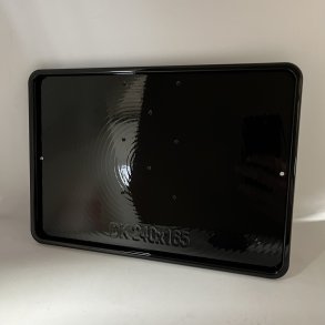 DMP Motorcykel Nummerpladeramme 0.0 DENMARK Blank sort