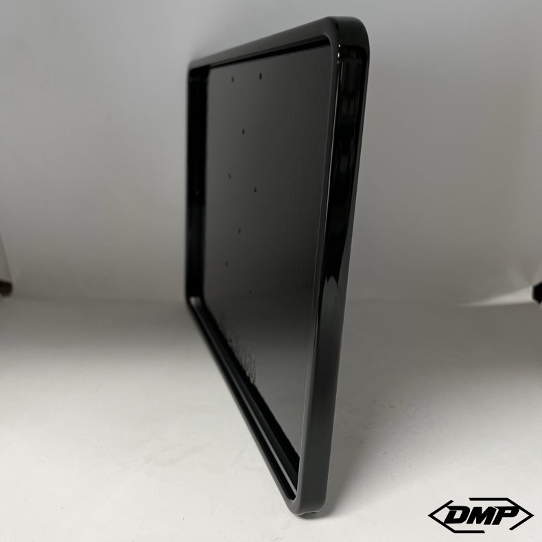 DMP Motorcykel Nummerpladeramme 0.0 DENMARK Blank sort