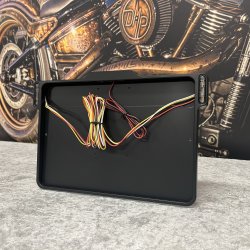 DMP Motorcykel Nummerpladeramme 3.0 DENMARK Mat sort