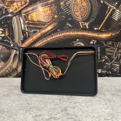 DMP Motorcycle License plate frame 3.0 FRANCE MATT BLACK