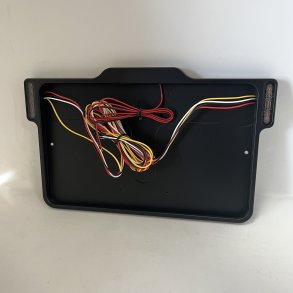 DMP Motorcycle License plate frame 3.0 FRANCE MATT BLACK