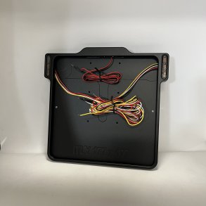 DMP Motorcycle License plate frame 3.0 ITALY MATT BLACK