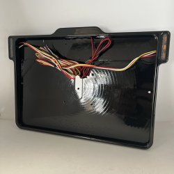 DMP Motorcykel Nummerpladeramme 3.0 DENMARK Mat sort