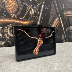 DMP Motorcykel Nummerpladeramme 3.0 DENMARK Mat sort