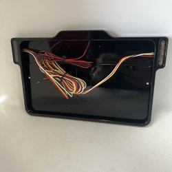 DMP Motorcycle License plate frame 3.0 FRANCE GLOSS BLACK