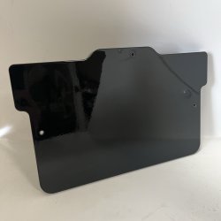 DMP Motorcycle License plate frame 3.0 FRANCE GLOSS BLACK