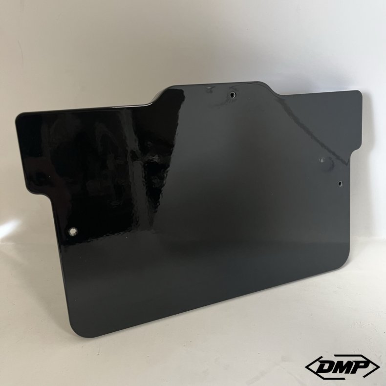 DMP Motorcycle License plate frame 3.0 FRANCE GLOSS BLACK