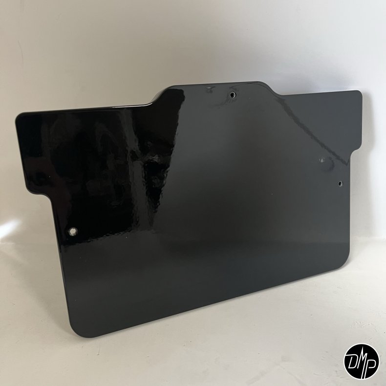DMP Motorcycle License plate frame 3.0 FRANCE GLOSS BLACK
