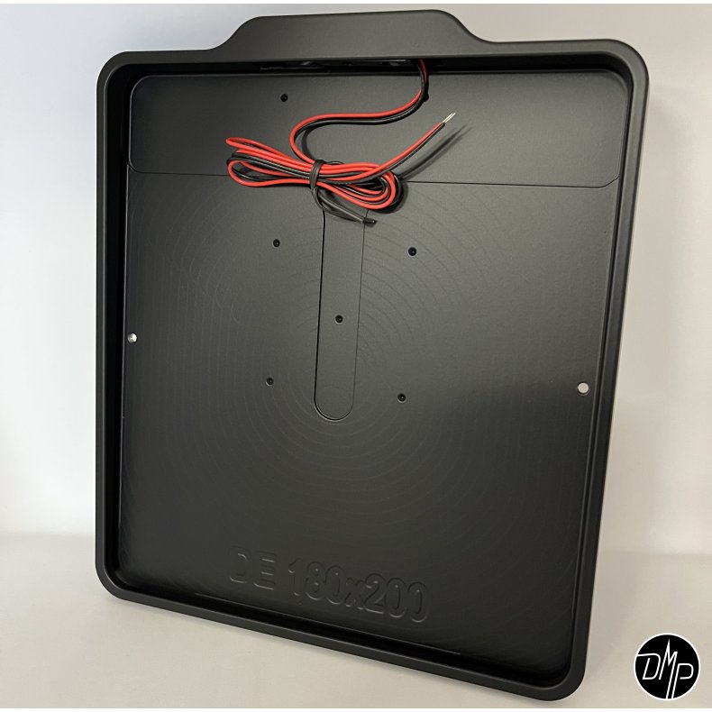 DMP Motorcycle license plate frame 3.0 GERMANY MATT BLACK