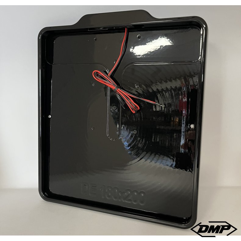 DMP Motorcycle license plate frame 5.0 GERMANY GLOSS BLACK