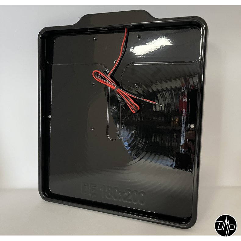 DMP Motorcycle license plate frame 5.0 GERMANY MATT BLACK