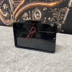 DMP Motorcycle license plate frame 5.0 FRANCE GLOSS BLACK