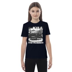 DMP "KILL THE RUBBER" T-shirt, Black - Kids