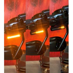 DMP Running Light Indicators MC Harley Davidson, Touring