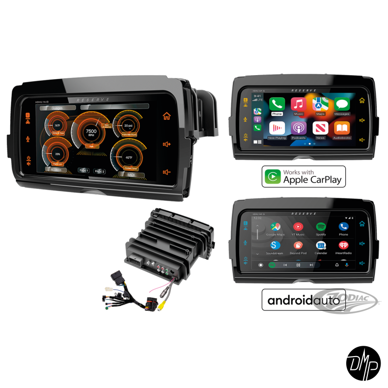 SOUNDSTREAM Radio med Apple carplay & Android auto til HARLEY Touring