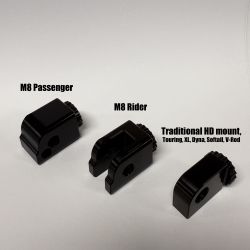 DMP "Street Savage" fodhviler, Race black med Mat Forged Carbon plade