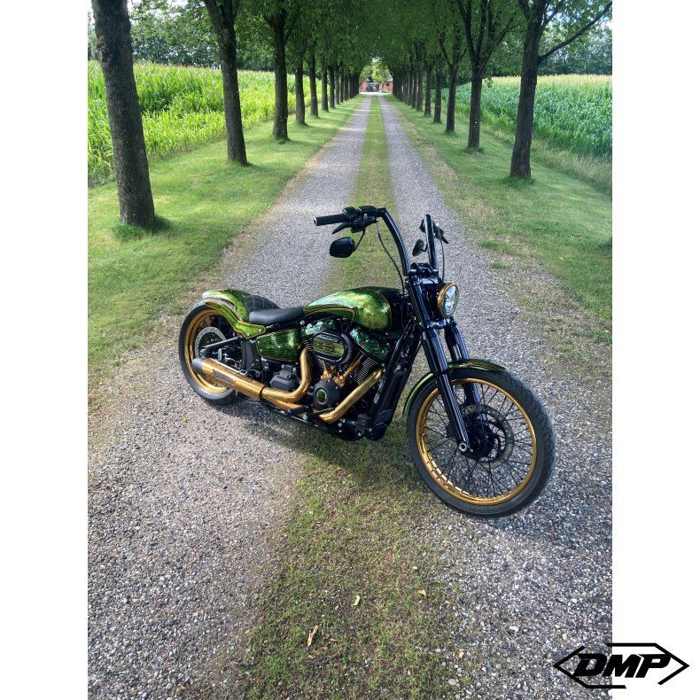 DNA FAT BAR! 12" Gloss Black styr i 1-1/4