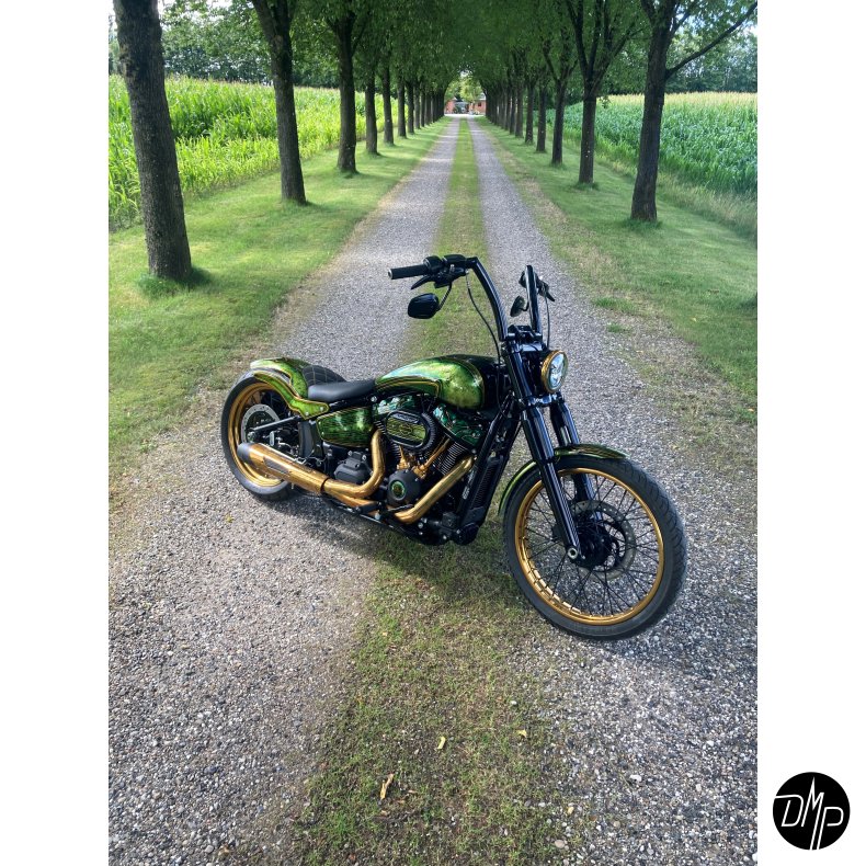 DNA FAT BAR! 12" Gloss Black styr i 1-1/4