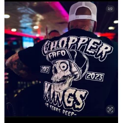 Chopper Kings SKULL 10 YEARS ANNIVERSARY t-shirt