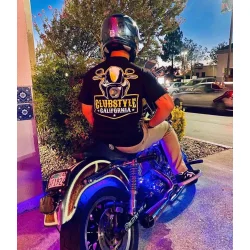 Chopper Kings CLUBSTYLE CALIFORNIA t-shirt logo