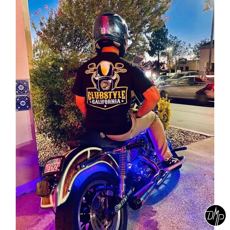 Chopper Kings CLUBSTYLE CALIFORNIA t-shirt logo