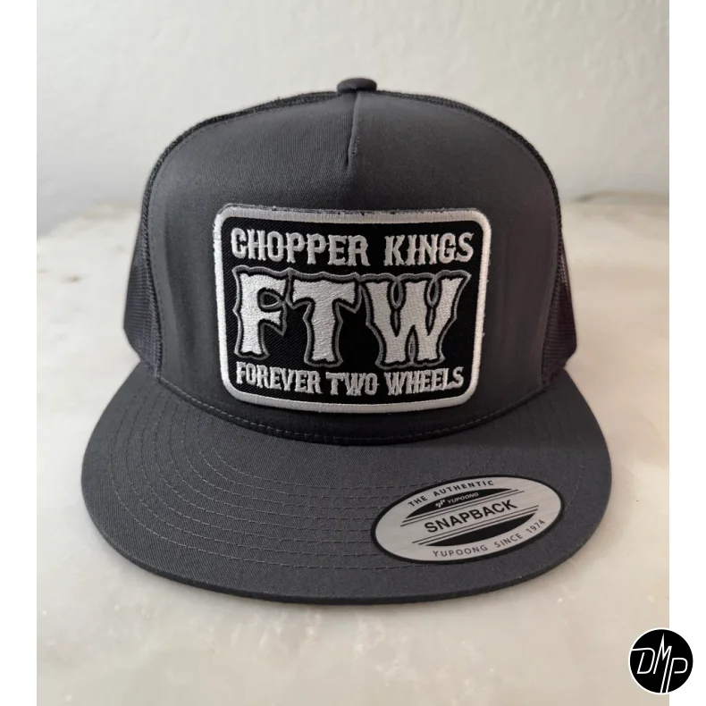 Chopper Kings FTW trucker hat new patch