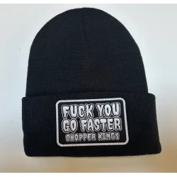 Chopper Kings FUCK YOU GO FASTER beanie