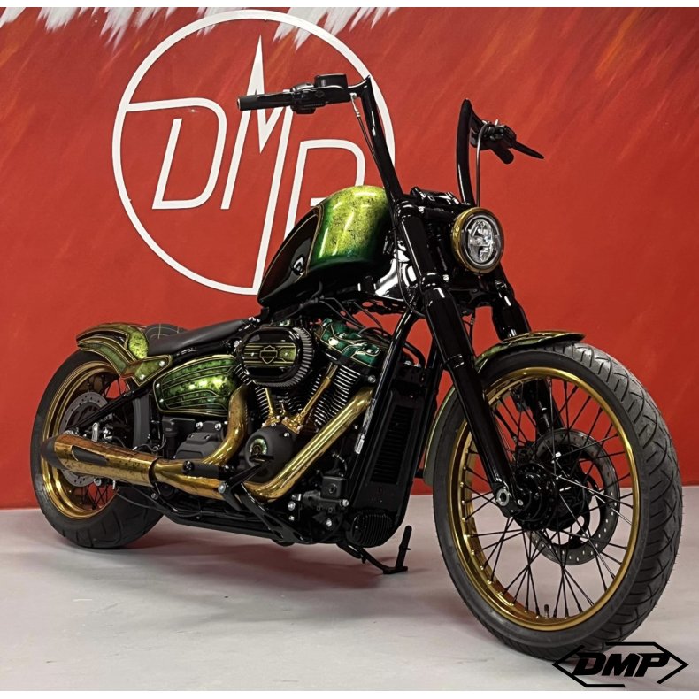 Fork covers UPPER, 49mm, DMP, Harley, Dyna 