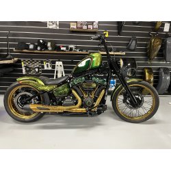 DMP Legacy peanut Gas tank for M8 Softail models