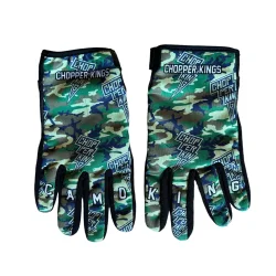 Chopper Kings CAMO KING riding gloves
