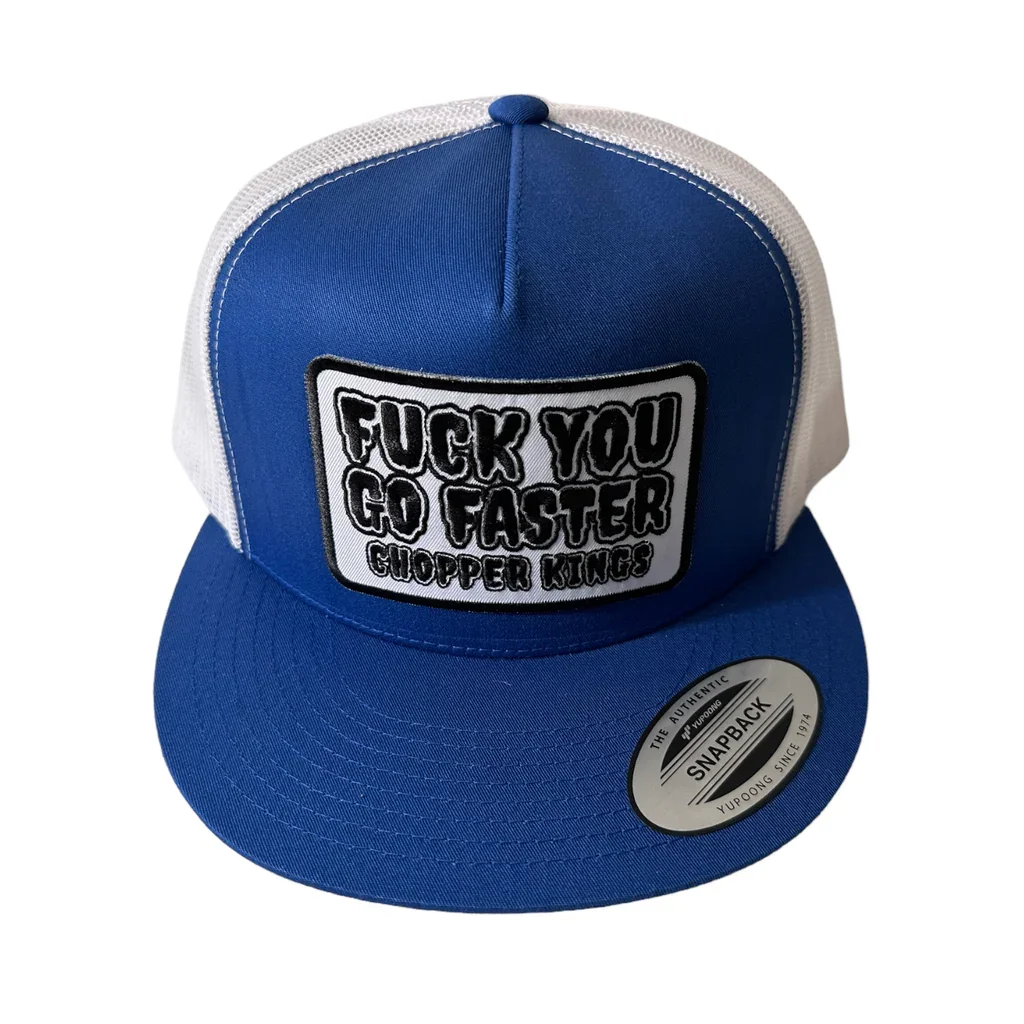 Chopper Kings FUCK YOU GO FASTER trucker hat - Beklædning - Danish ...