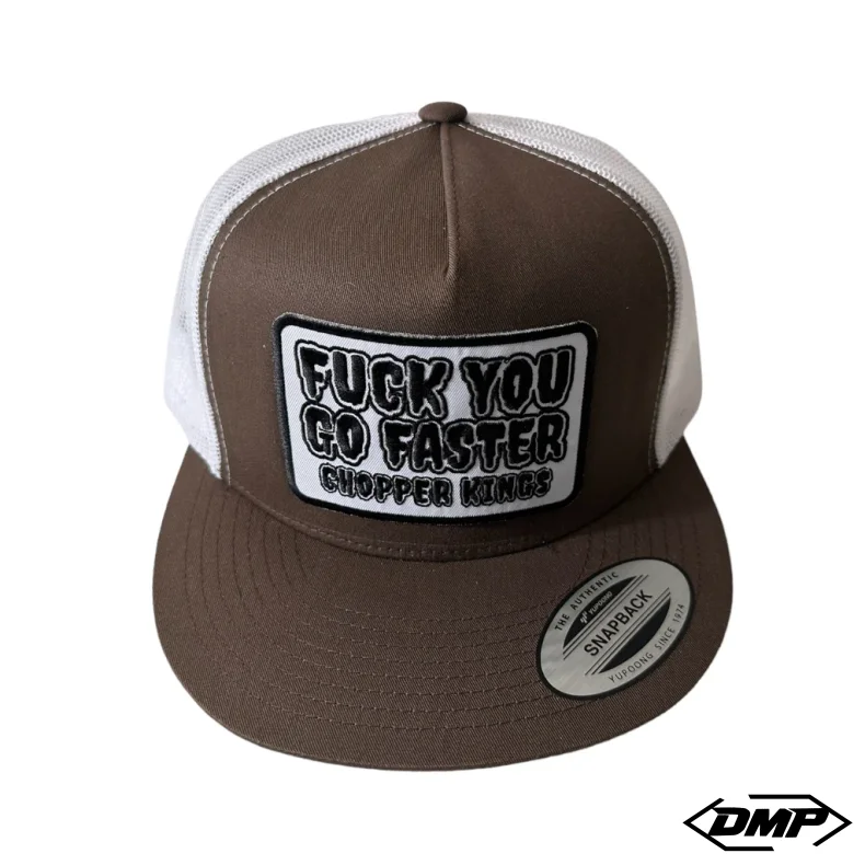 Chopper Kings FUCK YOU GO FASTER trucker hat