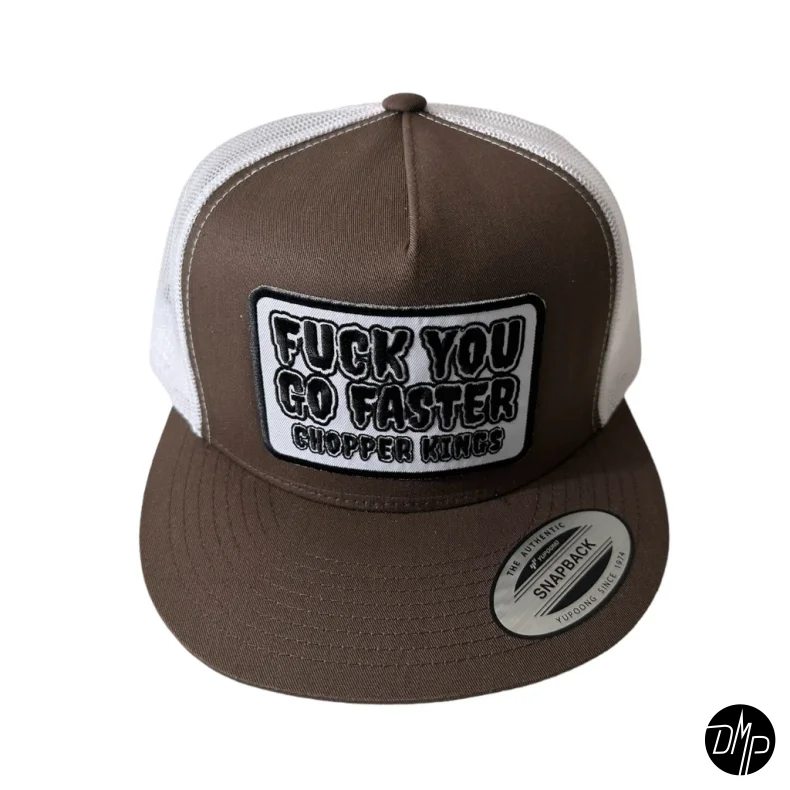 Chopper Kings FUCK YOU GO FASTER trucker hat