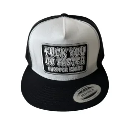 Chopper Kings FUCK YOU GO FASTER trucker hat