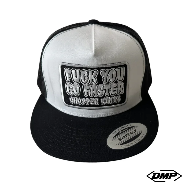 Chopper Kings FUCK YOU GO FASTER trucker hat