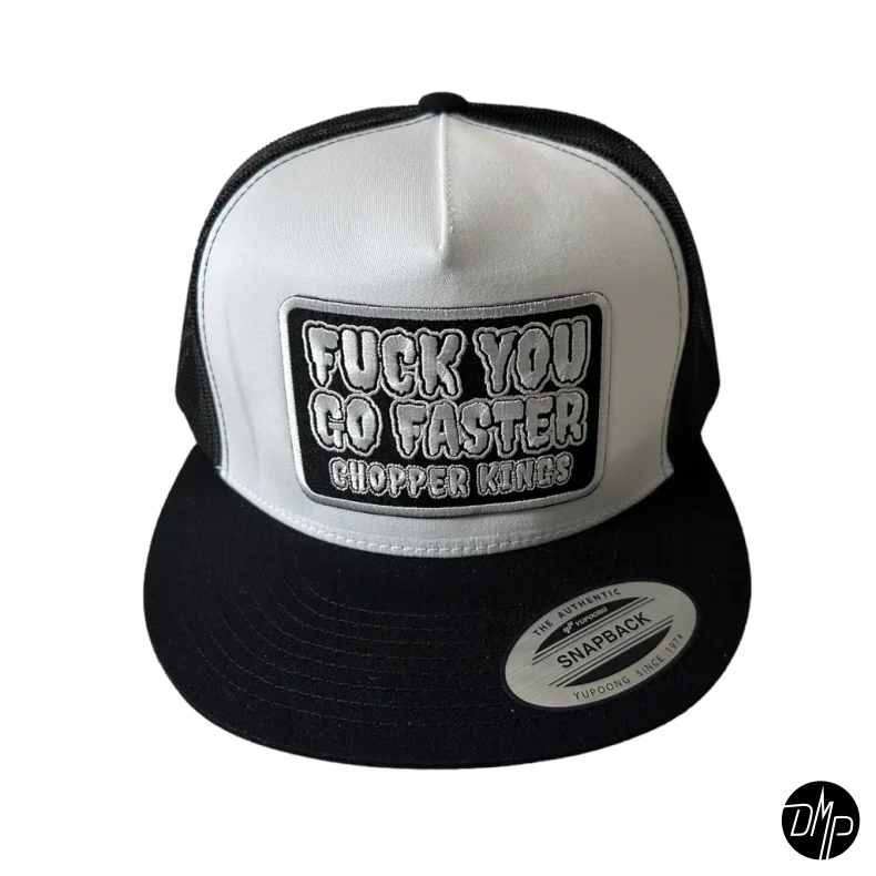 Chopper Kings FUCK YOU GO FASTER trucker hat