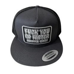 Chopper Kings FUCK YOU GO FASTER trucker hat