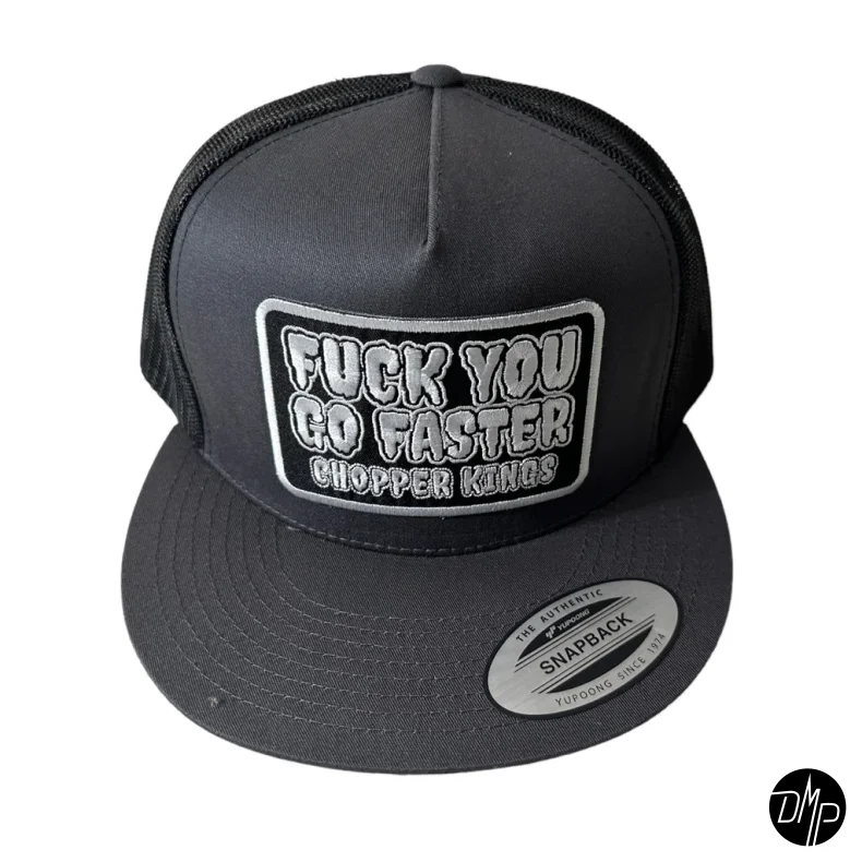 Chopper Kings FUCK YOU GO FASTER trucker hat