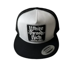 Chopper Kings WHITE TRASH RICH trucker hat