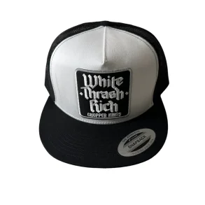 Chopper Kings WHITE TRASH RICH trucker hat