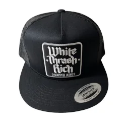 Chopper Kings WHITE TRASH RICH trucker hat